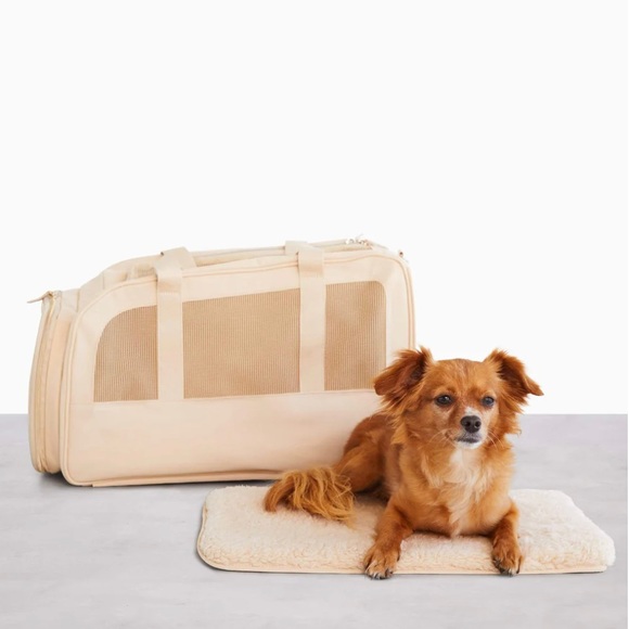 BEIS Dog Beis The Regulation Pet Carryon In Beige Poshmark